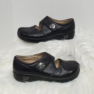 Algeria Black Kai-601 38 Kaitlyn Pro Leather 8/8.5